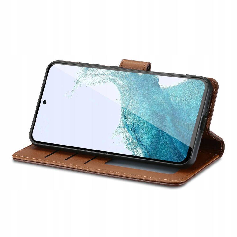 Etui Tech-protect Wallet Galaxy A34 5G Brown Case - wnętrze