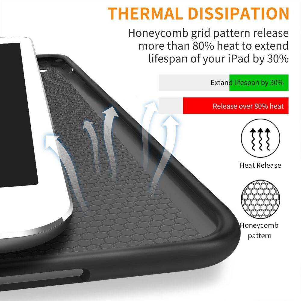 Etui TECH-PROTECT Smartcase Ipad Air Black z klapką
