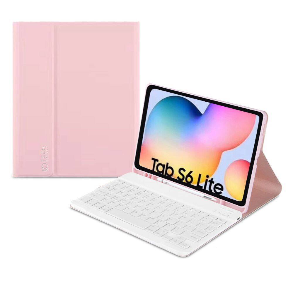 Etui Tech-protect Sc Pen + Keyboard dla Samsung Galaxy Tab S6 Lite 10.4 2020 / 2022 w kolorze różowym
