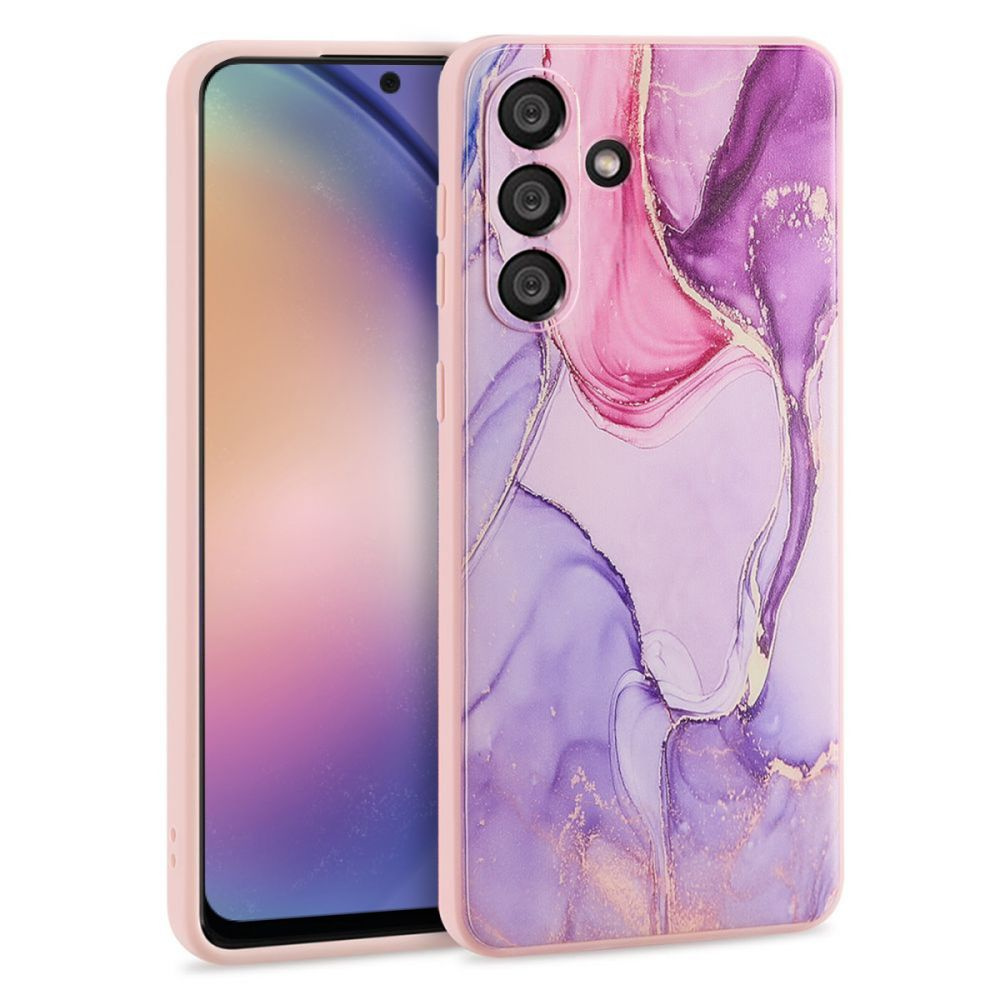 Etui Tech-protect Mood Galaxy A54 5G Colorful Marble