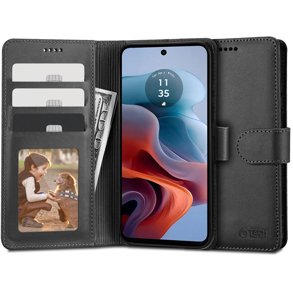 Etui Tech-Protect Wallet Motorola Moto G34 5G