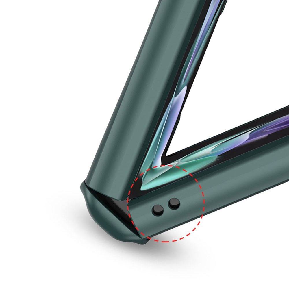 Etui Tech-protect Icon Galaxy Z Flip 4 Rose Gold - montaż