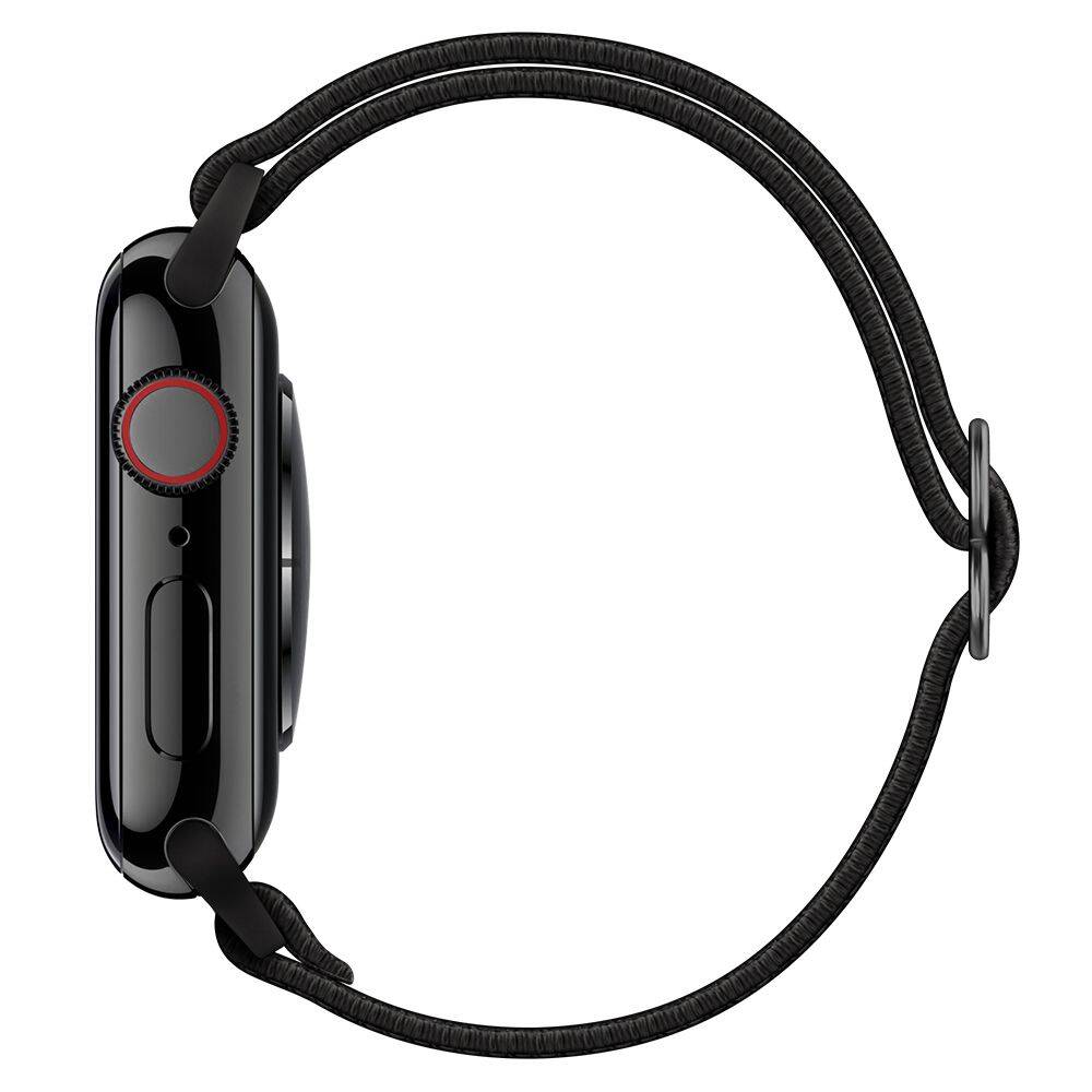 Pasek TECH-PROTECT Mellow Black na zegarku Apple Watch