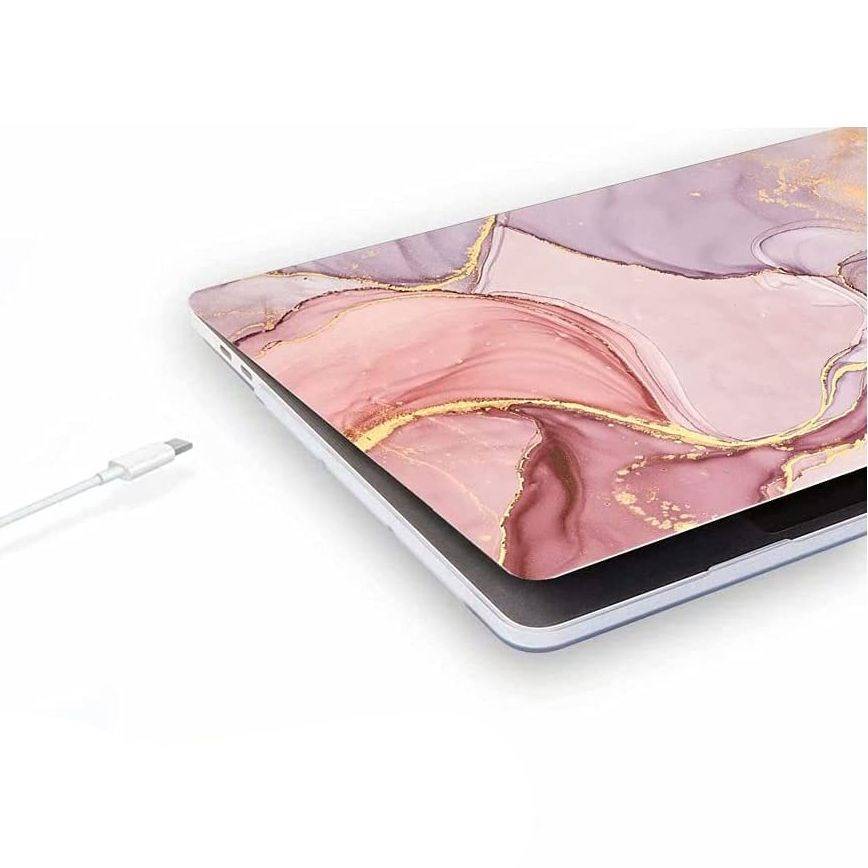 Etui Tech-Protect Smartshell Macbook Air 13 2018-2020 Marble