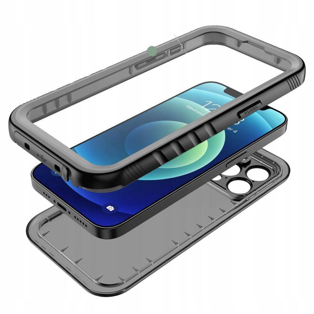 Etui Tech-protect Shellbox Magsafe Ip68 iPhone 14 Pro Max Black Case