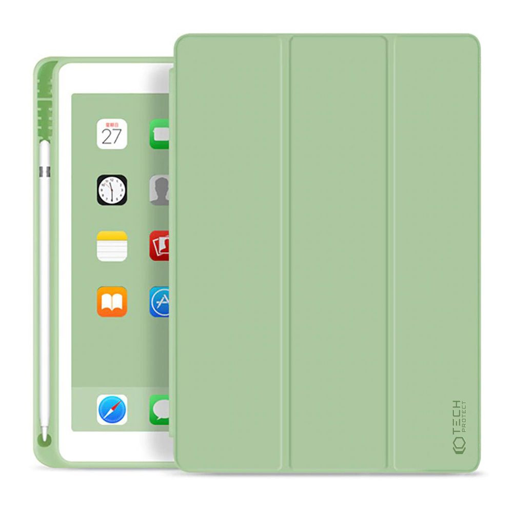 Etui TECH-PROTECT Apple iPad 10.2 2019 2020 2021 SmartCase Zielony Case