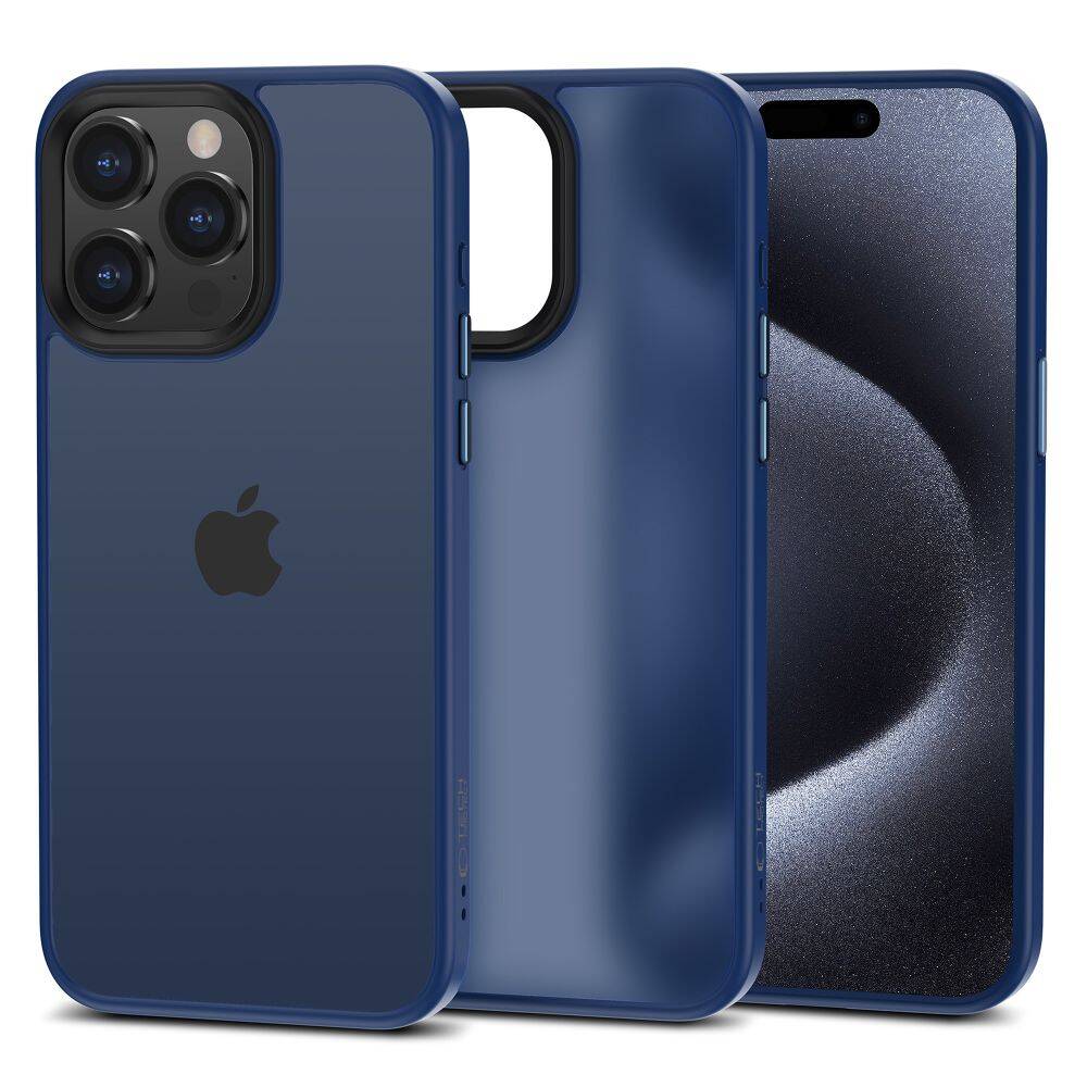 Etui Tech-Protect Magmat iPhone 15 Pro Max Matte Navy Case