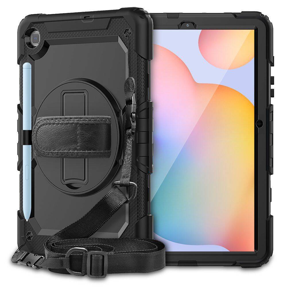 Etui Tech-protect Solid360 Galaxy Tab S6 Lite 10.4 2020 / 2022 Black - Ochrona i Bezpieczeństwo
