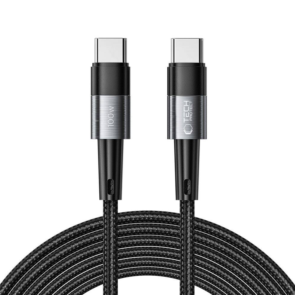 TECH-PROTECT ULTRABOOST USB-C CABLE PD100W/5A 300CM GREY
