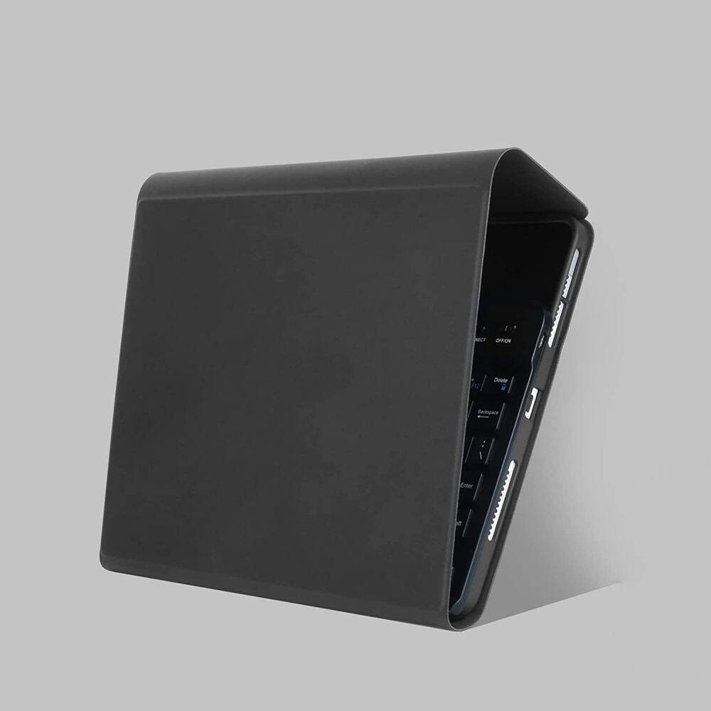 Etui Tech-protect Sc Pen + Keyboard Galaxy Tab A8 10.5 X200 / X205 Black - widok z klapką