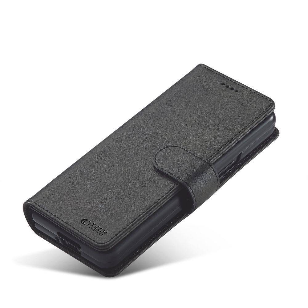 Etui Tech-protect Wallet Galaxy Z Fold 5 Black Case - zapięcie na magnes