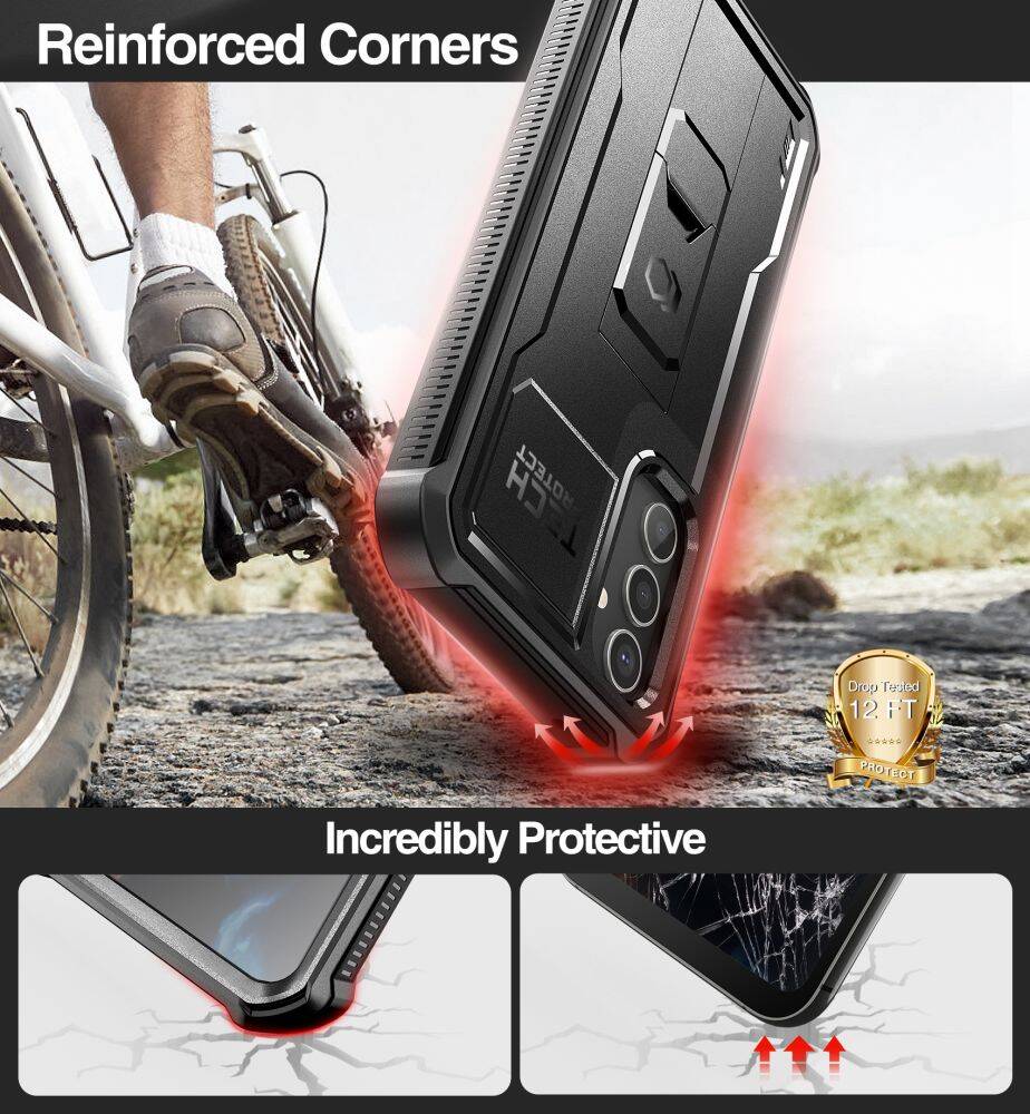 Specyfikacja techniczna Etui Tech-Protect Kevlar Pro Galaxy A34 5G Black Case