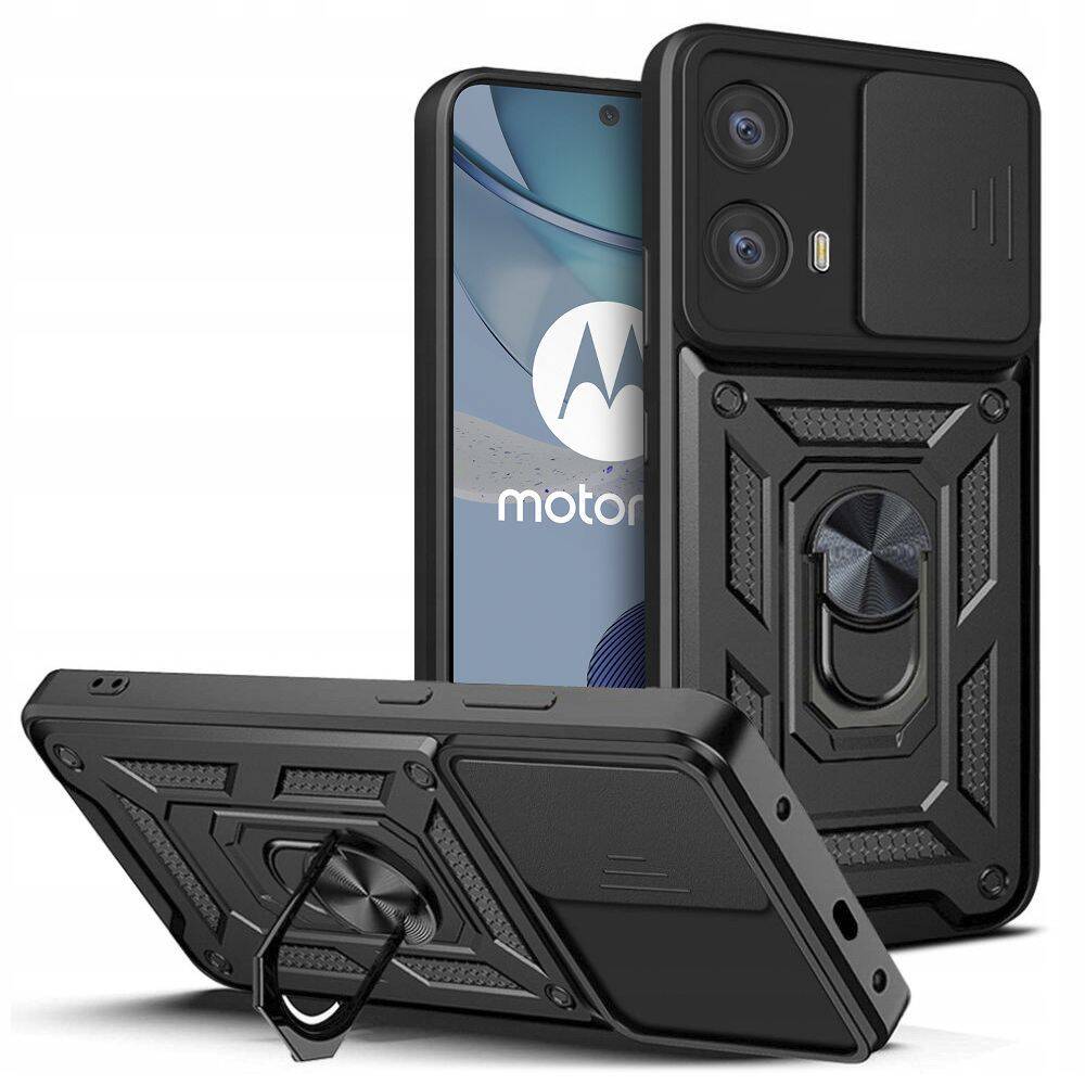 Etui Tech-protect Camshield Pro Motorola Moto G73 5G Black Case
