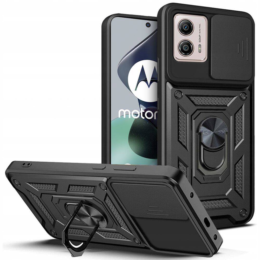 Etui Tech-protect Camshield Pro Motorola Moto G53 5G Black Case