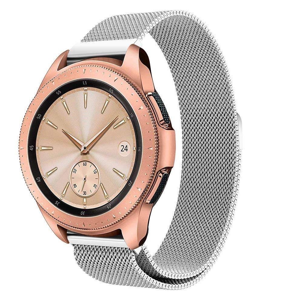 Bransoleta TECH-PROTECT Milaneseband Samsung Galaxy Watch 46mm Silver Srebrna