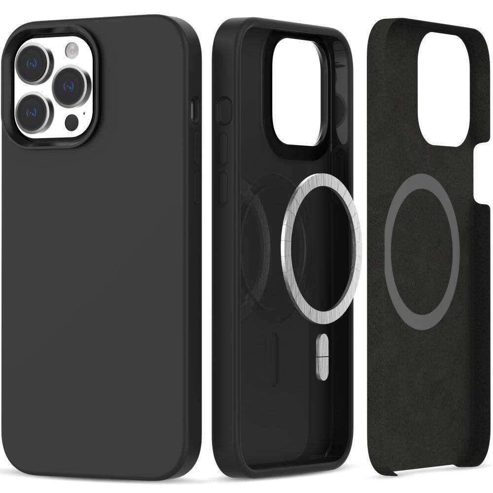 Etui Tech-protect Silicone Magsafe iPhone 13 Pro Black Case