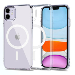 Etui iPhone 11 Tech-protect Magmat Magsafe Przezroczyste przezroczyste