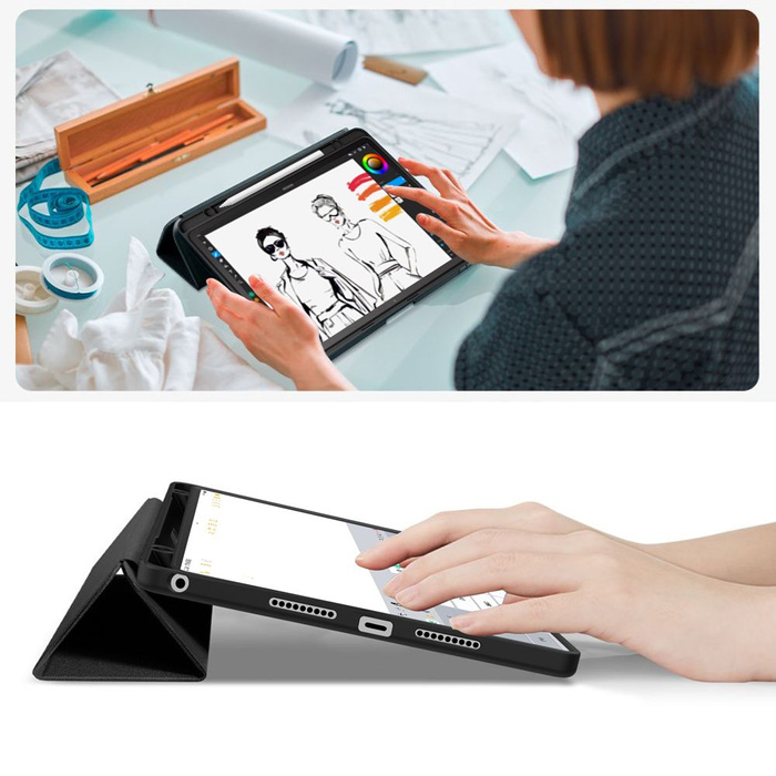 ETUI TECH-PROTECT SC PEN LENOVO IDEA TAB 11.0 TB-336 CZARNE