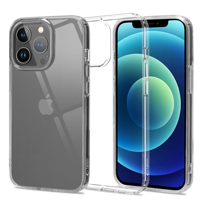 Etui iPhone 12 / 12 Pro Tech-protect Flexair Hybrid Clear Przezroczysty