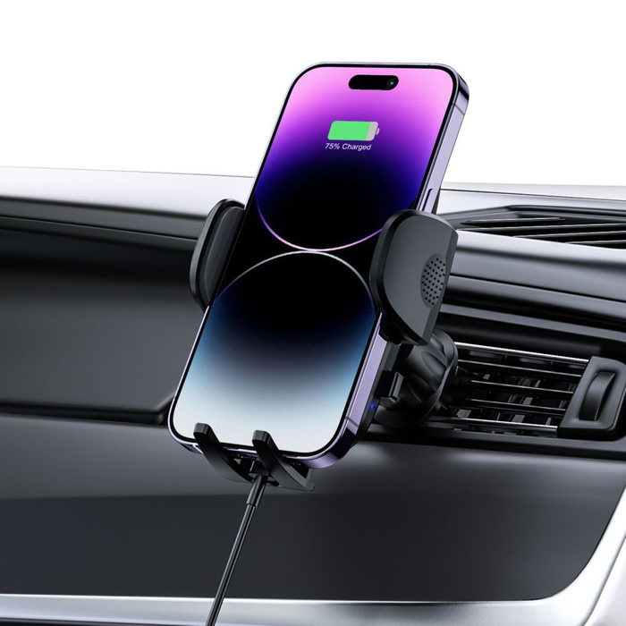Uchwyt Cm15w-v1 Tech-Protect Dashboard & Vent Car Mount Wireless Charger 15w Czarny