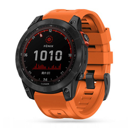 Pasek Garmin Fenix 3 / 5X / 3HR / 5X Plus / 6X / 6X Pro / 7X Tech-Protect Iconband pomarańczowy