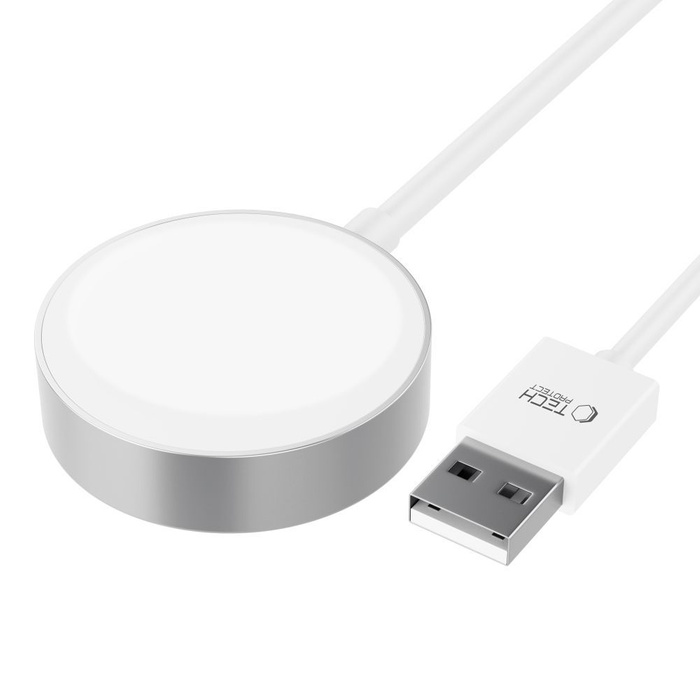 Kabel Magnetyczny Apple Watch Tech-protect Ultraboost Magnetic Charging Cable 120cm biały