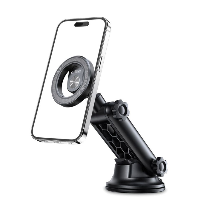 Uchwyt N53 Tech-Protect Magnetic Magsafe Dashboard Car Mount Czarny