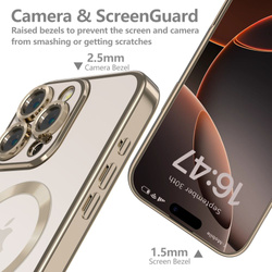 ETUI TECH-PROTECT MAGFLEX MAGSAFE IPHONE 16 PRO SHINY DESERT