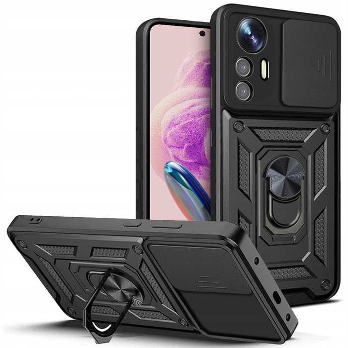 Etui Xiaomi Redmi Note 12s Tech-protect Camshield Pro Case Czarny