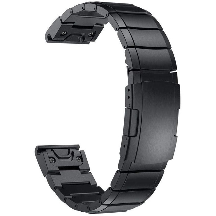 Pasek Garmin Fenix 5 TECH-PROTECT Steelband 22mm Czarny