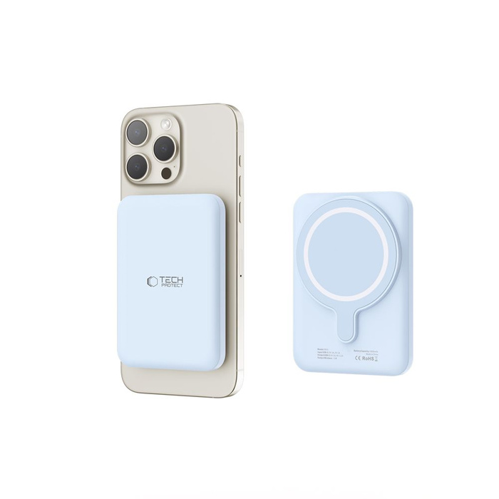 Power Bank PB10 Tech-Protect Lifemag Magsafe 5000mAh niebieski