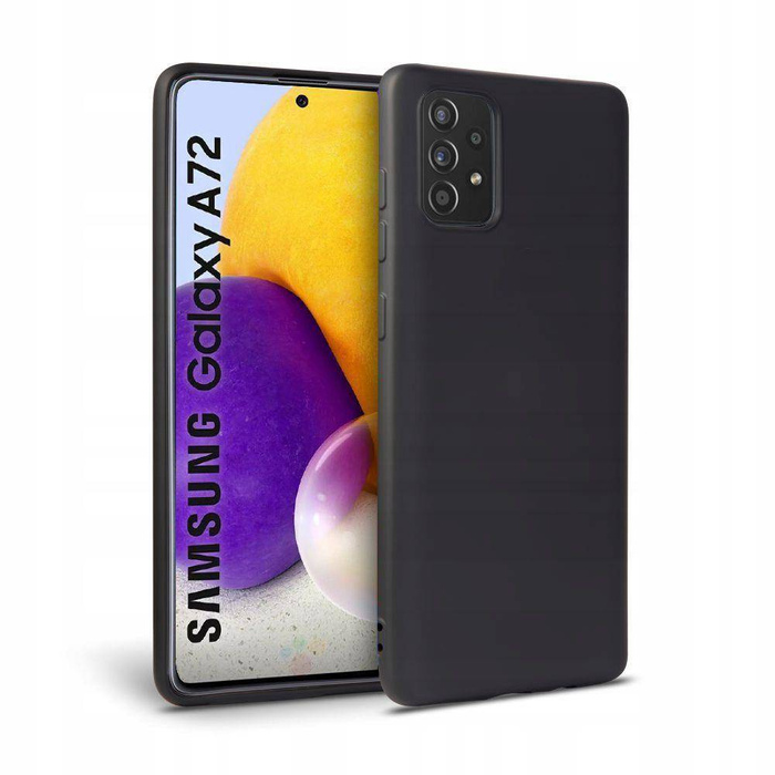 Etui Galaxy A72 TECH-PROTECT Icon Case Czarny