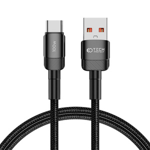 Kabel USB-C Ultraboost Evo Tech-protect 100w/5a 100cm Czarny