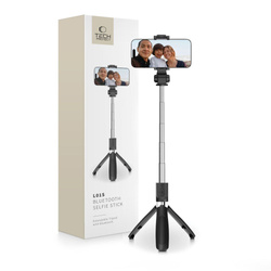 Statyw L01S Tech-Protect Wireless Selfie Stick Tripod czarny