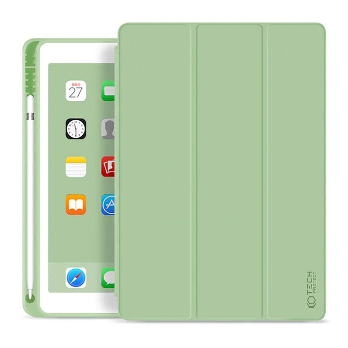 Etui Apple iPad 10.2 2019 2020 2021 TECH-PROTECT SmartCase Case Zielony