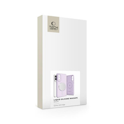 TECH-PROTECT LIQUID SILICONE MAGSAFE GALAXY S25 EDGE MAUVE