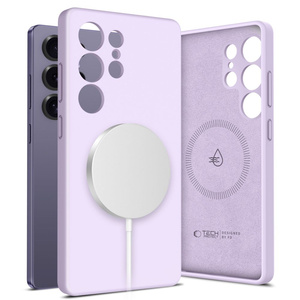 Etui TECH-PROTECT LIQUID SILICONE MAGSAFE GALAXY S25 ULTRA MAUVE