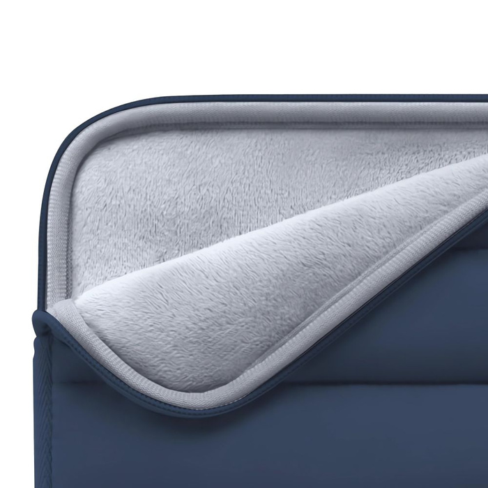 TECH-PROTECT FLUFFY LAPTOP 13-14 NAVY BLUE