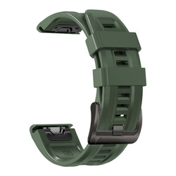 Pasek Garmin Fenix 5 / 6 / 6 Pro / 7 Tech-Protect IconBand wojskowy zielony