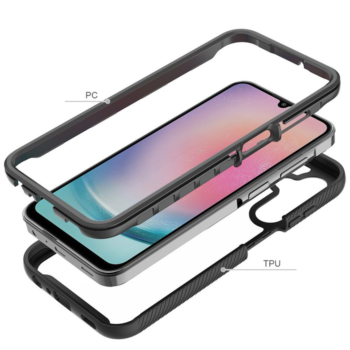 Etui Samsung Galaxy A25 Tech-protect Defense360 5g czarne