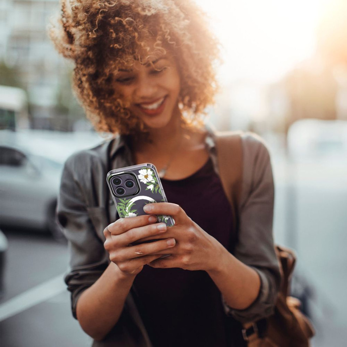 Etui iPhone 14 Pro Max Tech-protect Magmood Magsafe Spring Daisy Case