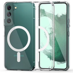 Hybrid Galaxy S22 Tech-Protect Flexair Magsafe przezroczysty