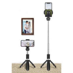 Statyw L01S Tech-Protect Wireless Selfie Stick Tripod czarny