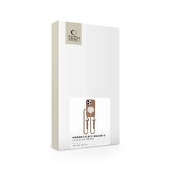 ETUI TECH-PROTECT MAGNECKLACE MAGSAFE IPHONE 16 PRO CHOCOLATE BROWN