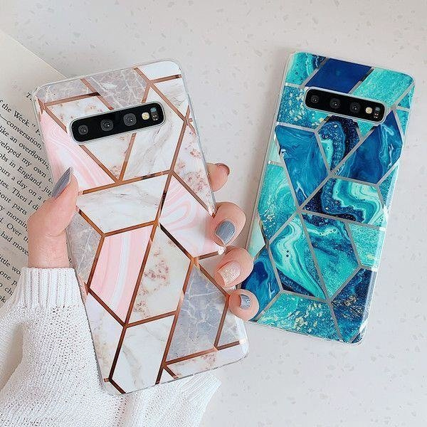 Etui Huawei P40 Lite TECH-PROTECT Marble Case Różowe Pink