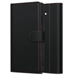 Etui TECH-PROTECT WALLET RS GALAXY S25 BLACK/RED