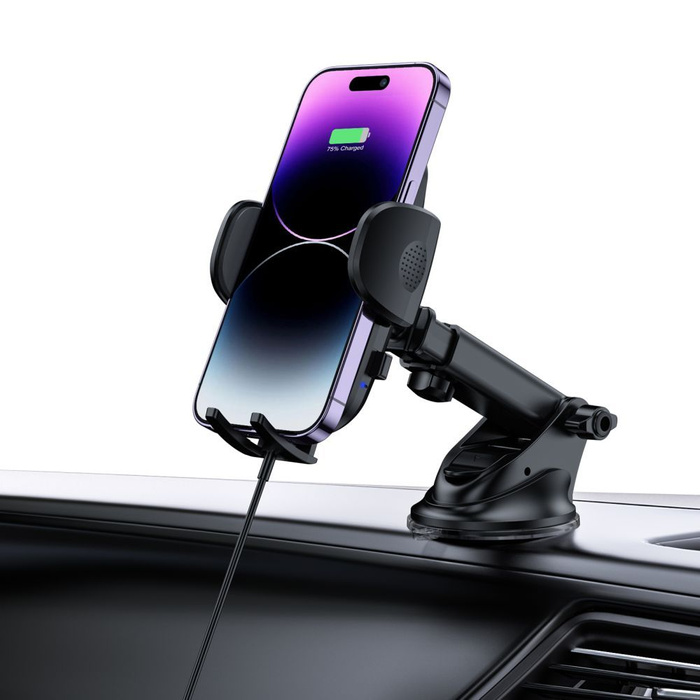 Uchwyt Cm15w-v1 Tech-Protect Dashboard & Vent Car Mount Wireless Charger 15w Czarny