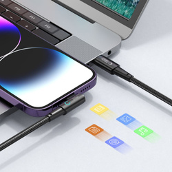 Kabel Lightning Tech-Protect Ultraboost ”l” Pd20w/3a 100cm Szary