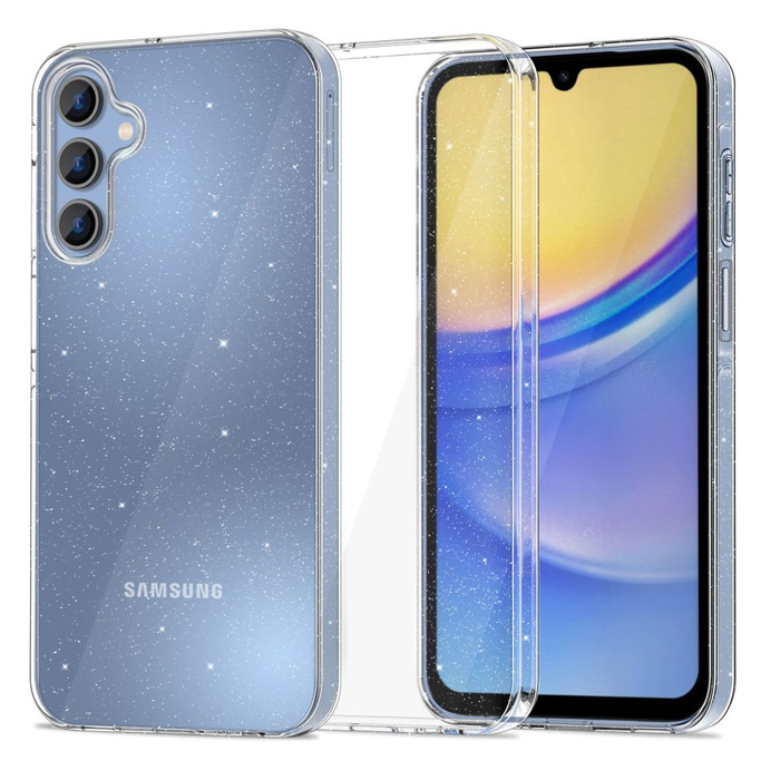 Etui Samsung Galaxy A15 4g / 5g Tech-protect Flexair Glitter Case