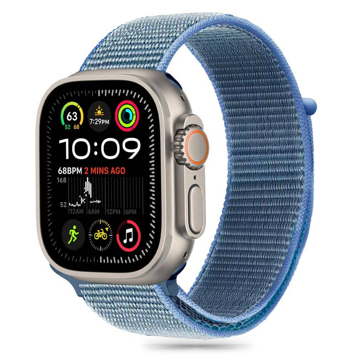 TECH-PROTECT NYLON APPLE WATCH 6 / 7 / 8 / 9 / 10 / SE (40 / 41 / 42 MM) BABY BLUE